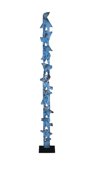 Skulptur „Vogelakrobatik“